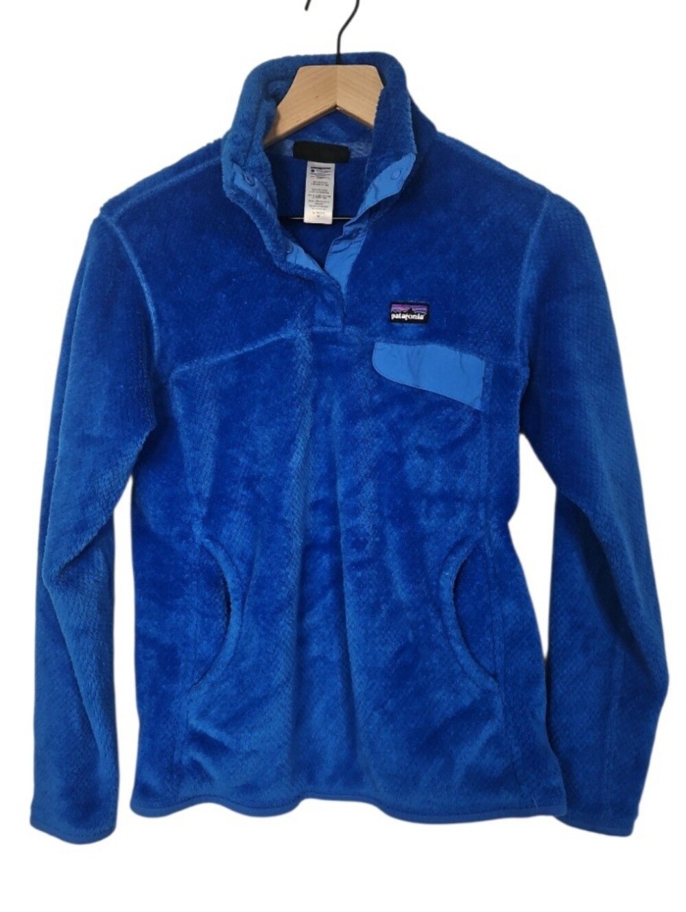 Patagonia Royal Blue Retool Snap-T Pullover Women's Medium